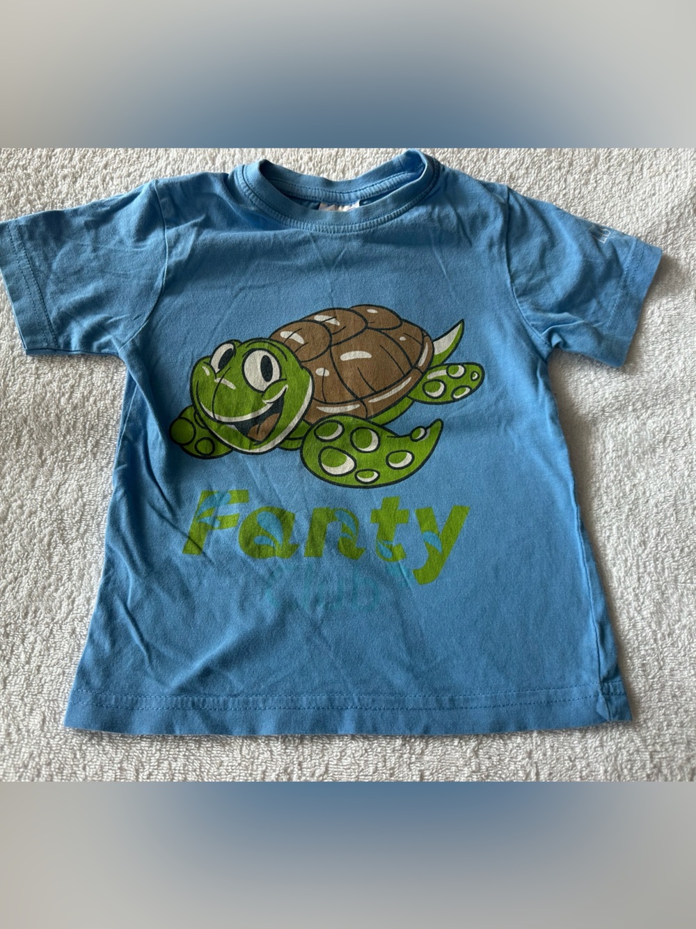 Blue Turtle Graphic Kids T-Shirt